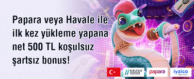 Süper Hoş Geldin Paketi promotion banner